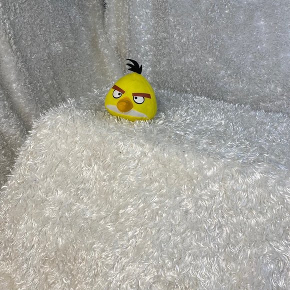 Misc Toys/Books Stuffed Animal Angry Bird Yellow  4x4 inch - Picture 8 of 9